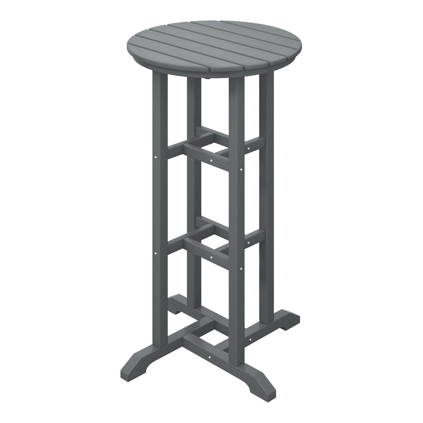 Westintrends 24 Round Outdoor/patio Bar Bistro Table