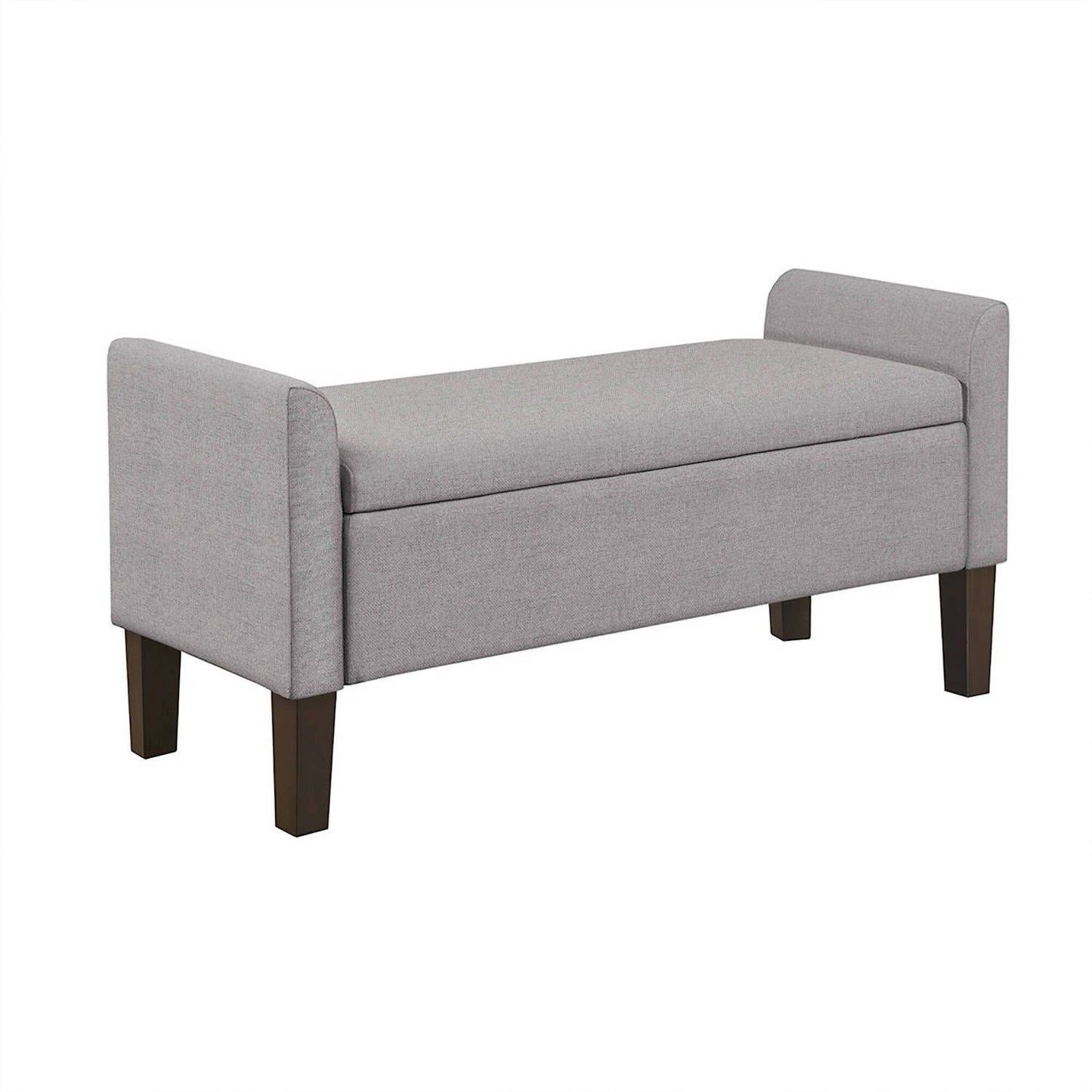 510 Design Blaire Flip-Top Upholstered Storage Bench