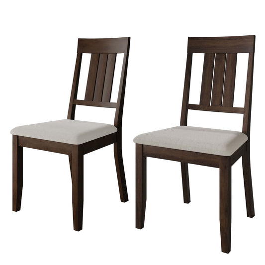 Wooden Dining Chair In Warm Grey Cover