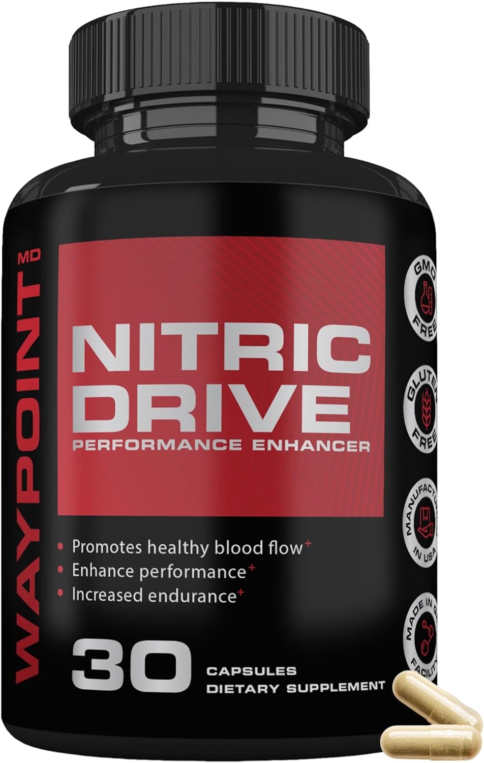 Advanced Nitric Oxide Supplement for Men- 342% Nitric Oxide Booster *\u2013 includes L Arginine & L Citrulline- Muscle Recovery & Blood Flow Supplement for Men- Nitric Oxide