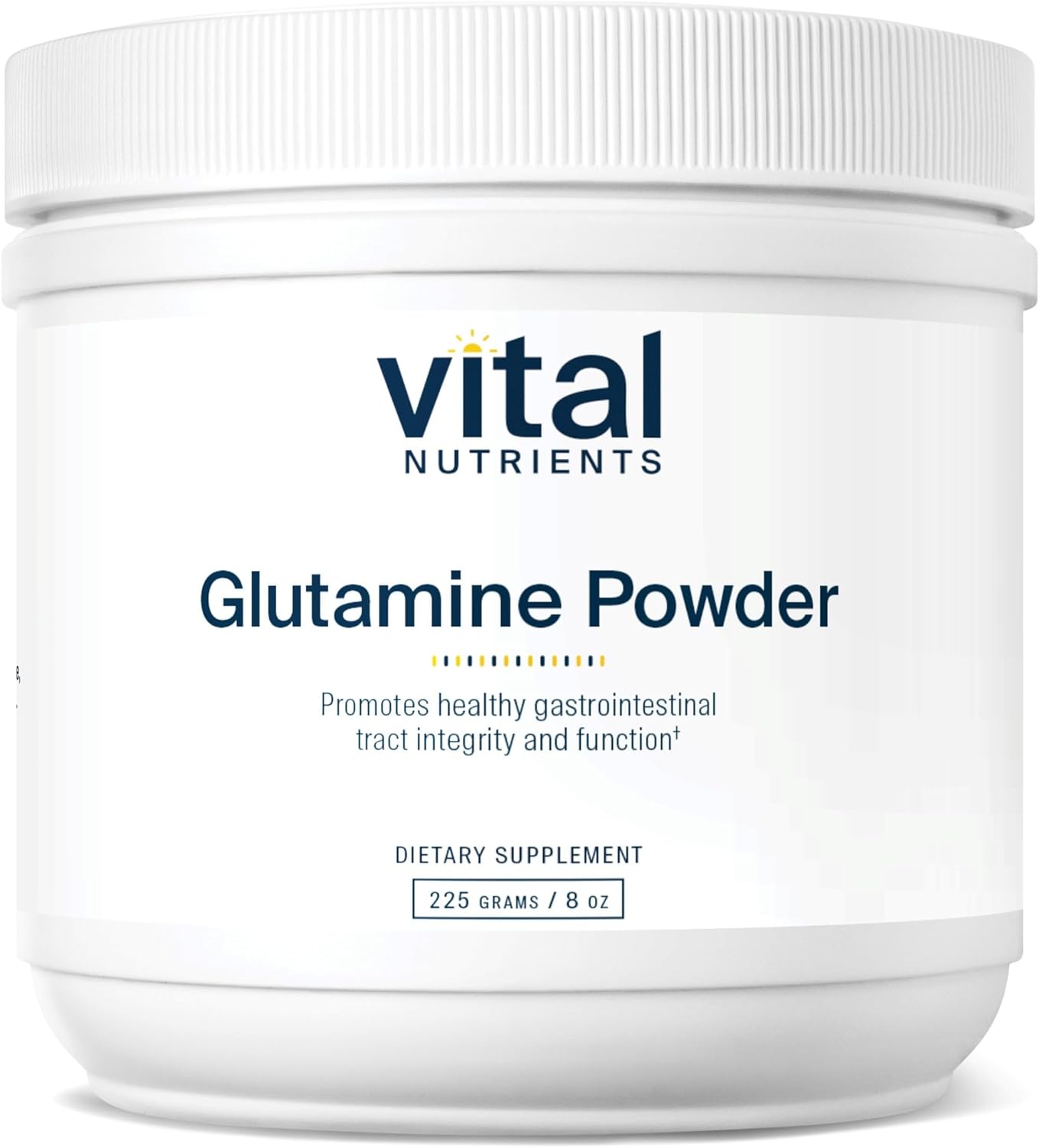 Vital Nutrients Glutamine Powder | Vegan L-Glutamine Supplement to Support Immune, Digestive and Gut Health* | Gluten, Dairy and Soy Free | Non-GMO | 225 Grams