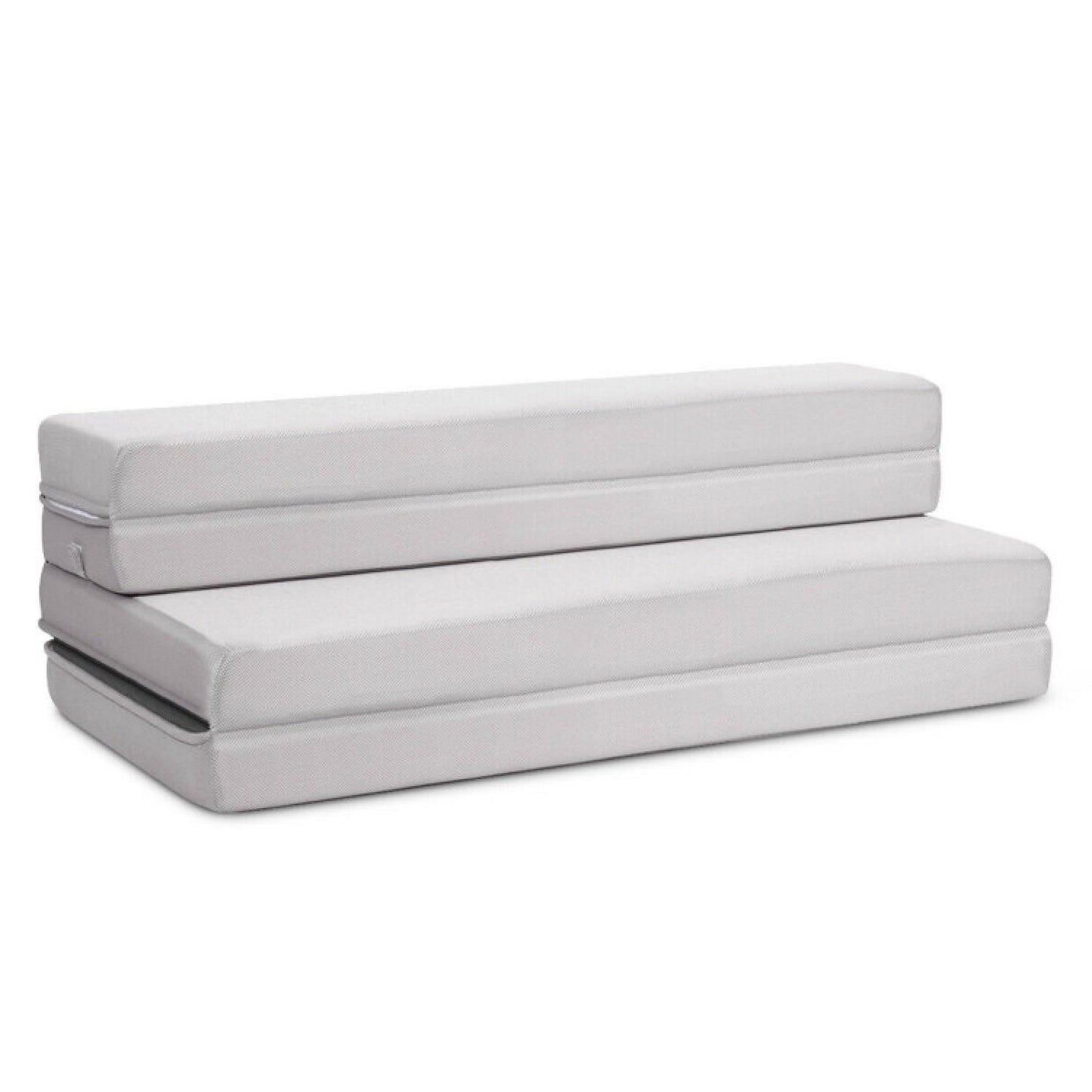 4 Inch Folding Sofa Bed Foam Mattress With Handles-twin Xl