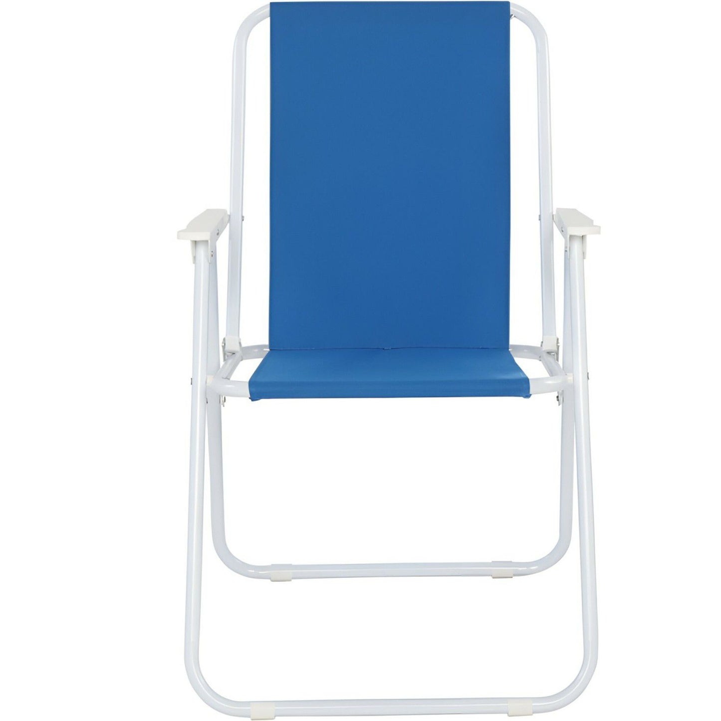 Versatile Oxford Cloth Iron Outdoor Beach Chair, Blue