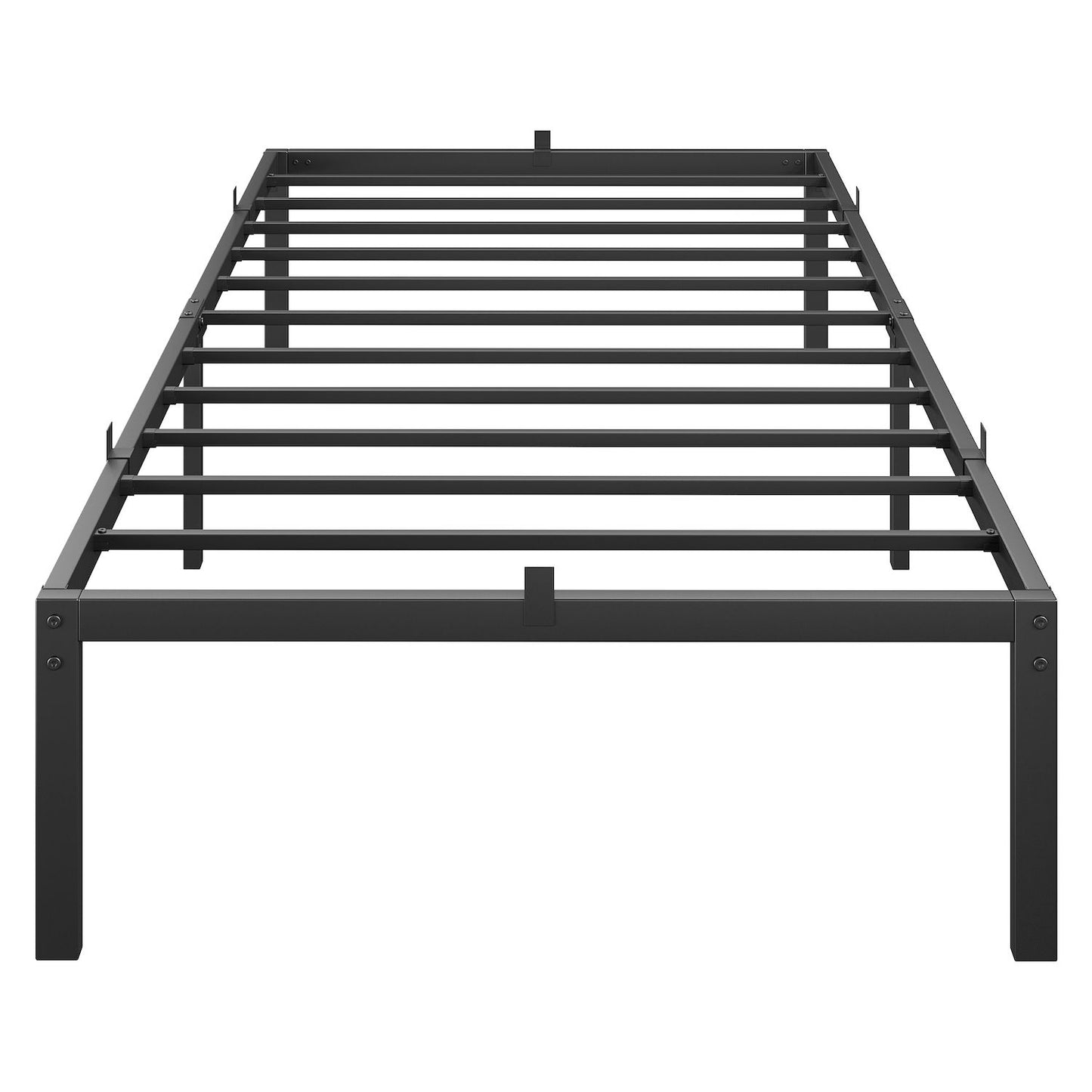 14 Inch Twin Bed Frame with Storage Metal Platform Twin Bed Frame