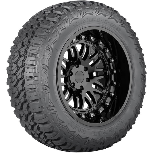 Americus Rugged M/T Mud-Terrain Tire - LT265/75R16 123 Q LRE 10PLY Rated