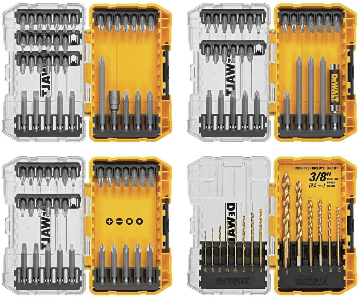 DeWalt - DWA110SETCCLW - 110-Piece Shank Screwdriver Bit Set