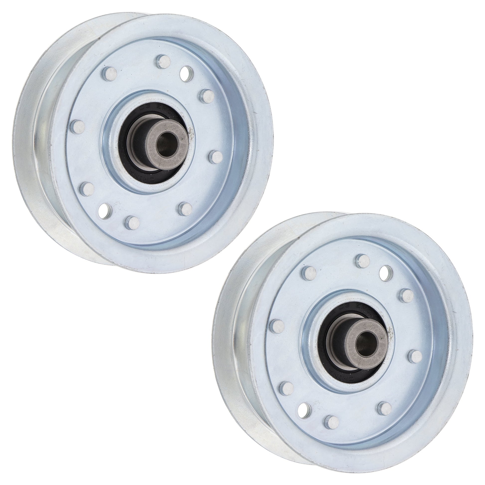 8TEN Heavy Duty Flat Idler Pulley for MTD Cub Cadet 756-0542 2 Pack 810-CID2234L