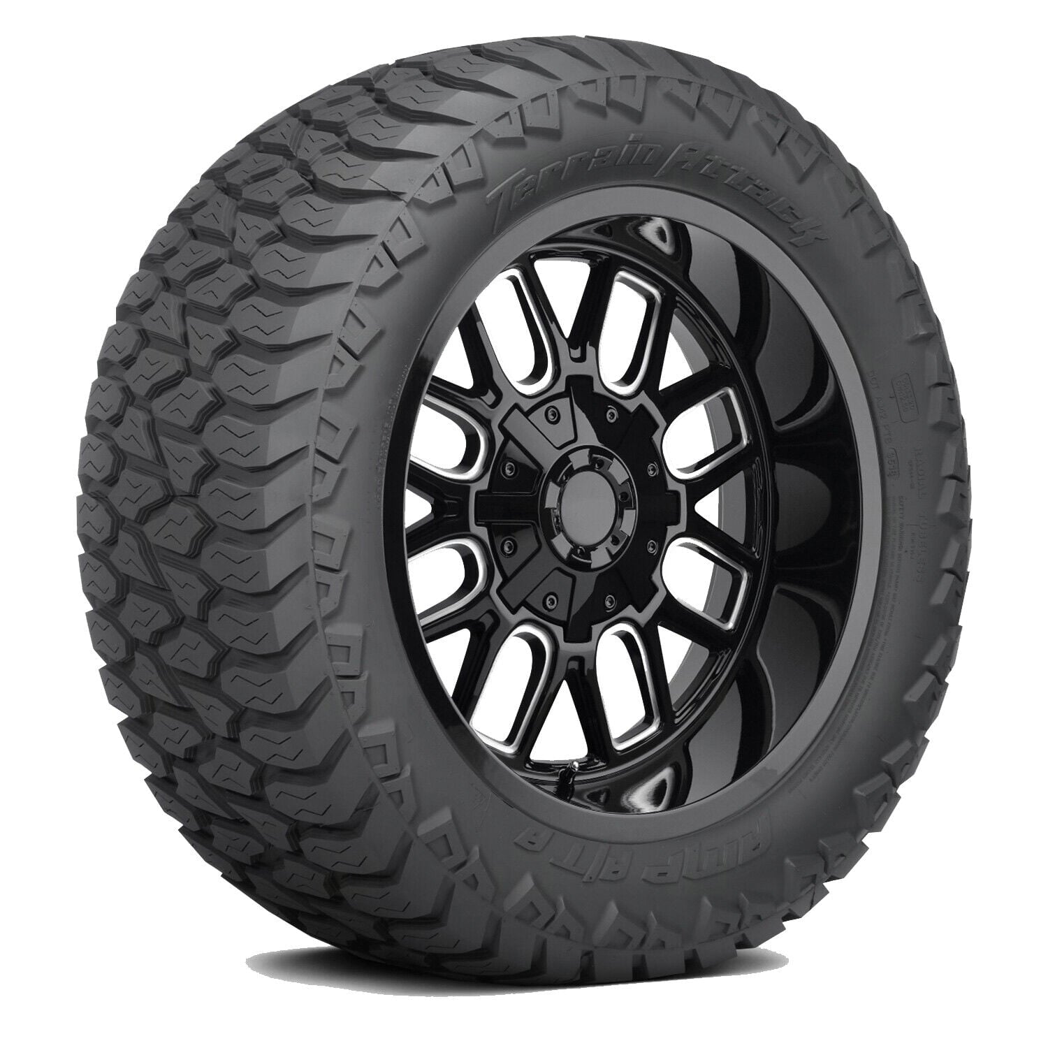 AMP Terrain Attack M/T 33X12.50R20 E/10PLY BSW