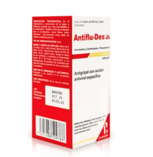 ANTIFLU-DES Jr JARABE INFANTIL 60 ML