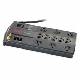 APC 11-Outlet Surge Protector 3020 Joules with Telephone, DSL and Coaxial Protection, SurgeArrest Performance (P11VT3)