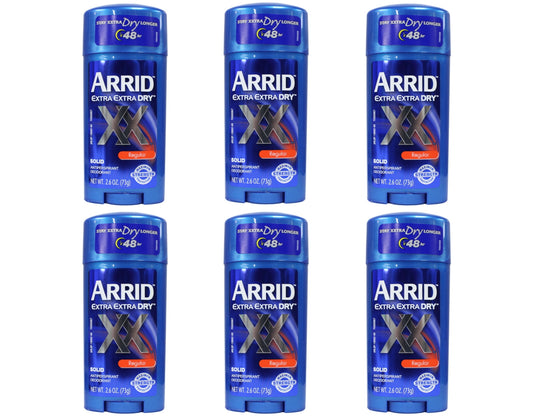 ARRID XX Anti-Perspirant Deodorant Solid Regular 2.70 oz (Pack of 6)