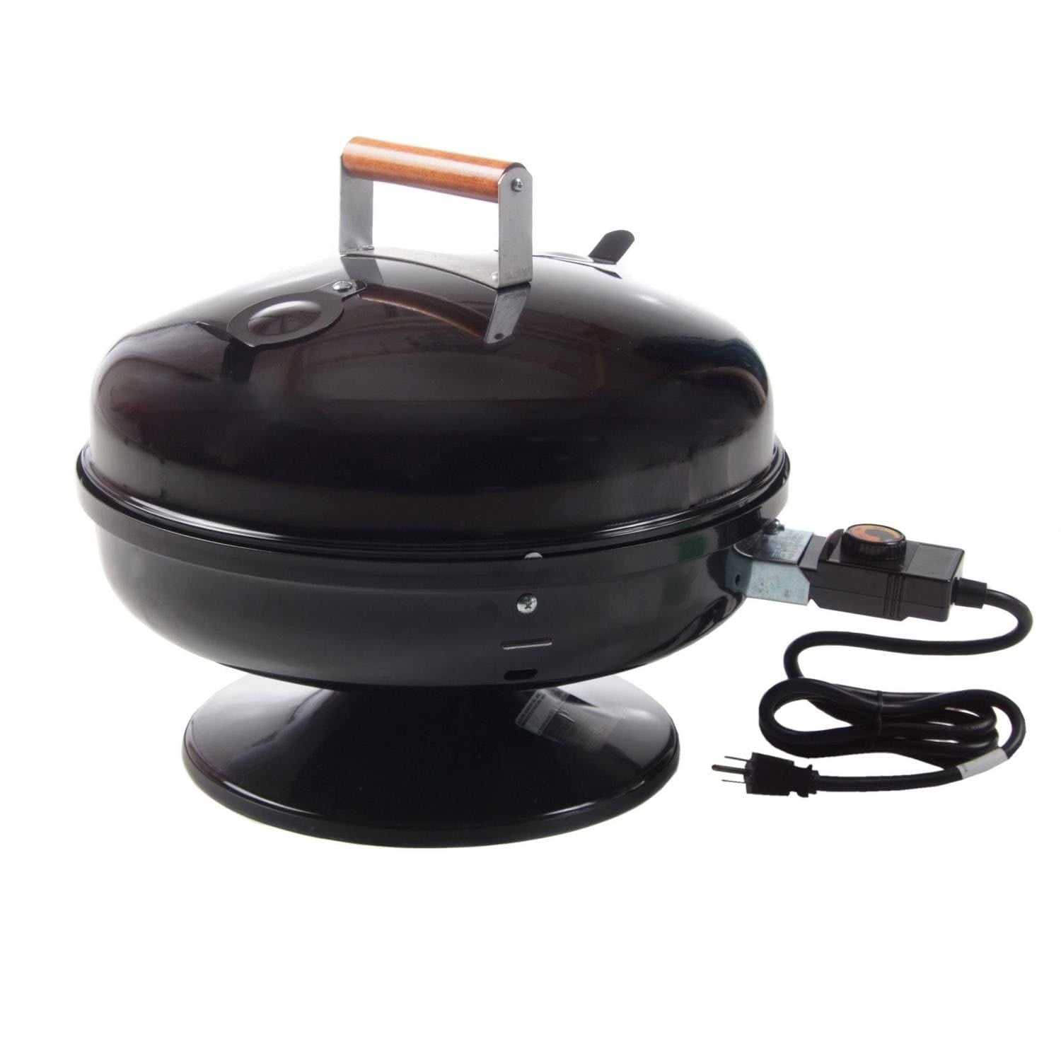 Americana 1500-Watt Lock 'N Go Portable Electric Steel BBQ Grill - Black