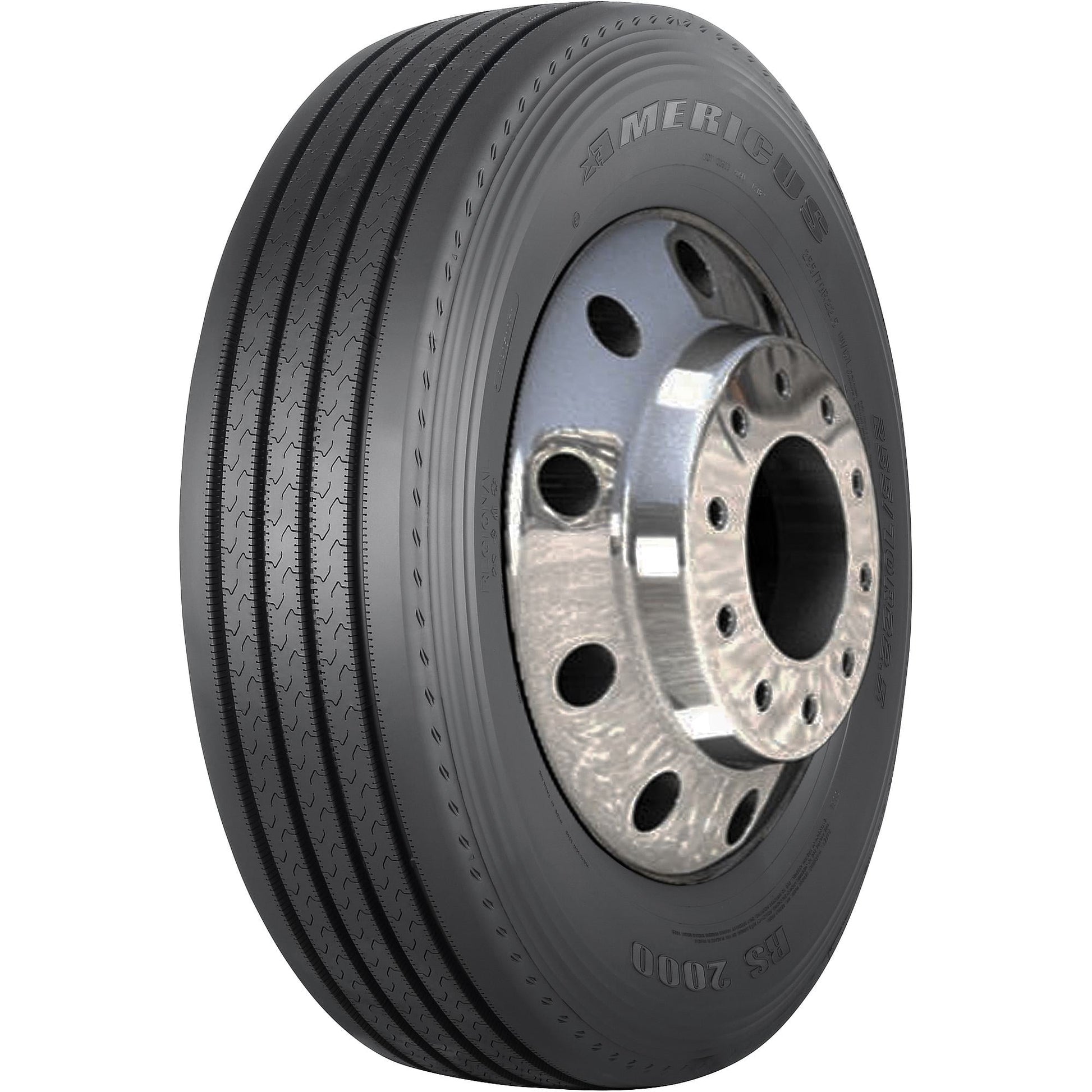 Americus RS2000 255/70R22.5 140L H Commercial Tire