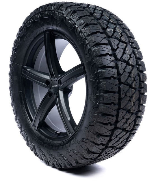 Americus Rugged A/TR All-Terrain Tire - LT265/70R18 124 S LRE 10PLY Rated Fits: 2011-20 Chevrolet Silverado 2500 HD LTZ, 2011-15 GMC Sierra 2500 HD De