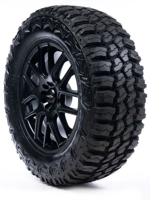 Americus Rugged M/T Mud-Terrain Tire - 33X12.50R17 114 Q LRD 8PLY Rated