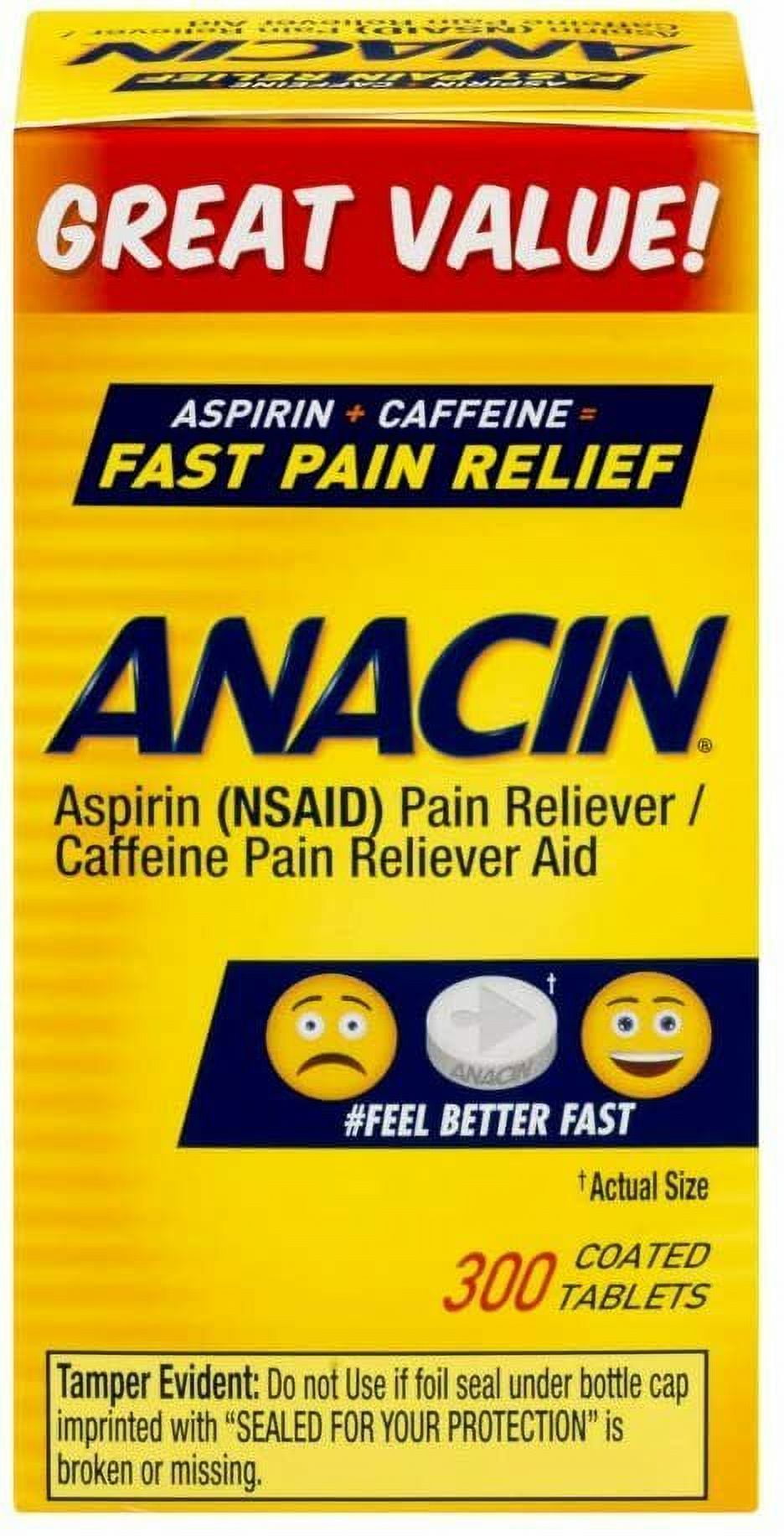 Anacin Tablets 300 Tablets (Pack of 2)