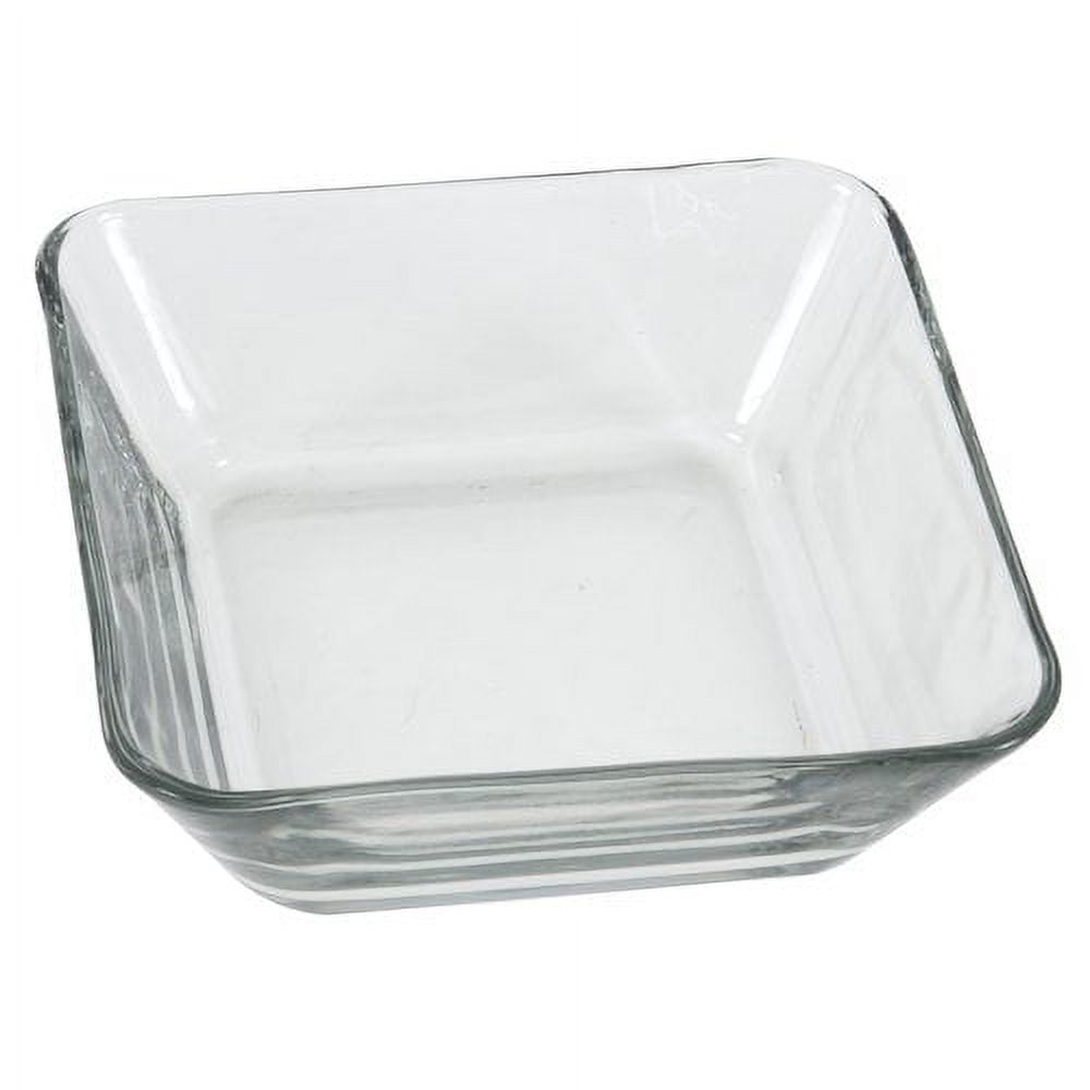 Anchor Hocking 6.5" Small Square Clear Rio Bowl