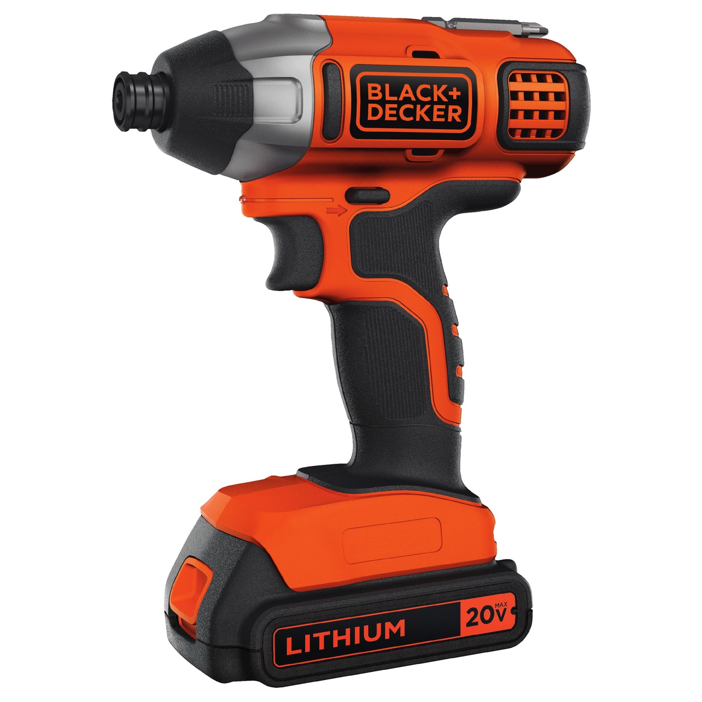 BLACK+DECKER 20-Volt MAX* Lithium-Ion Cordless Impact Driver, BDCI20C