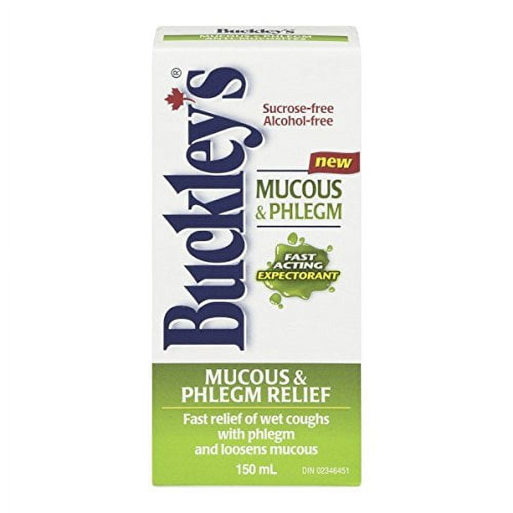 BUCKLEY S Original EXPECTORANT Syrup for COUGH MUCUS PHLEGM 150 ml Size