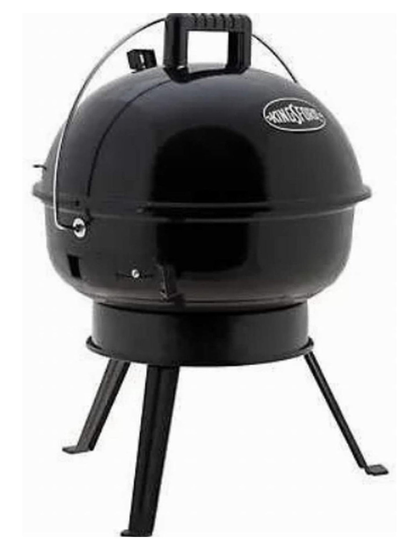 BULYAXIA 14" Kettle Grill with Hinged Lid