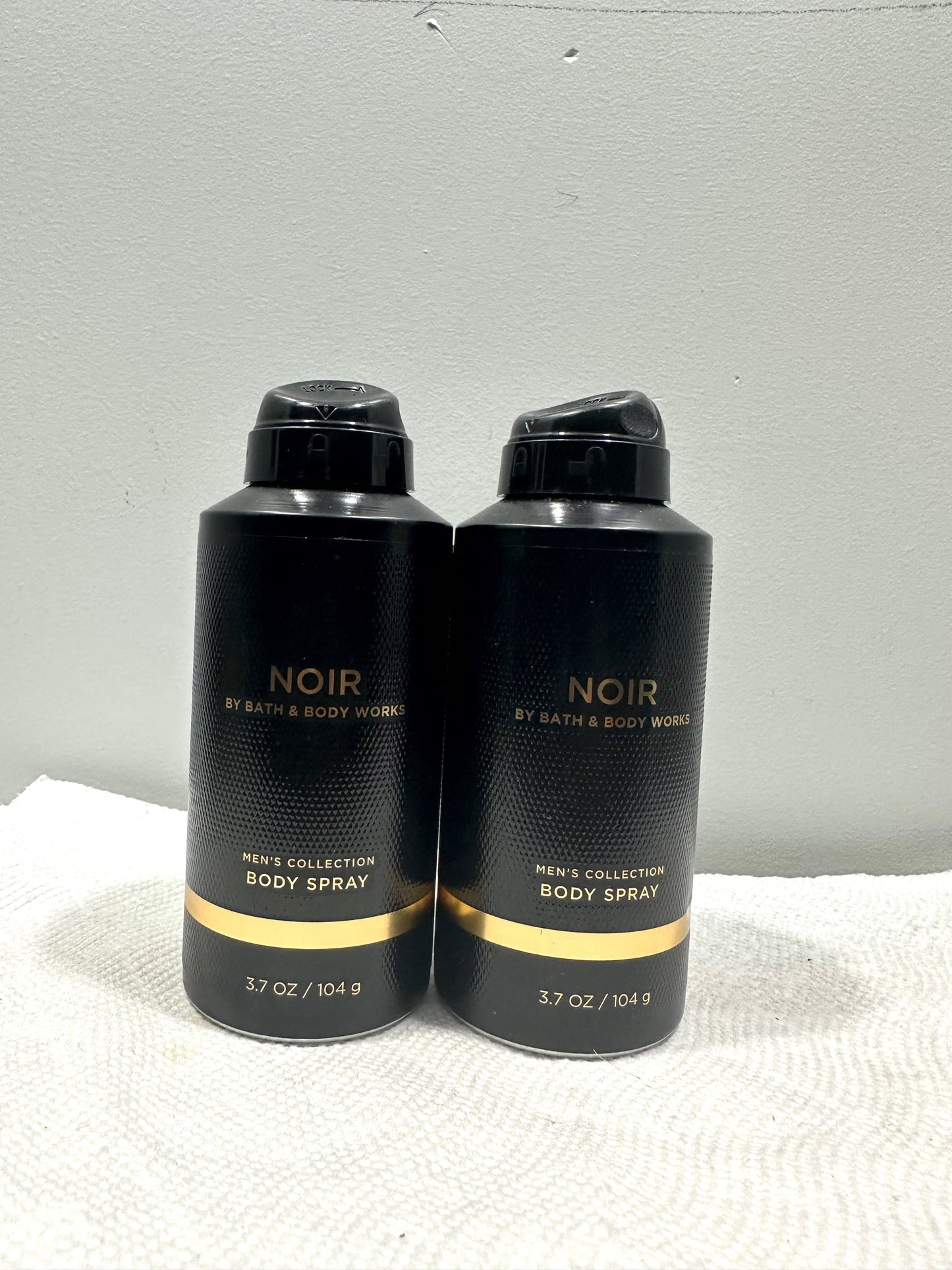 Bath & Body Works Noir Men's Collection Body Spray 3.7 oz. Lot of 2