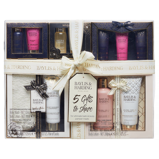 Baylis & Harding Ultimate Signature Gift Set, 5 Gift Sets, 11pcs total