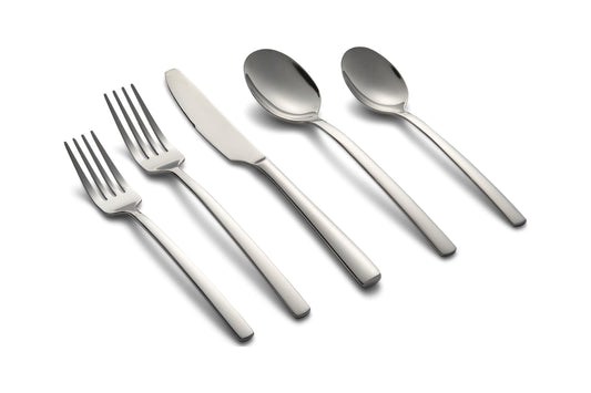 Beacon Mirror 18/0 45-Piece Flatware Set, Service for 8