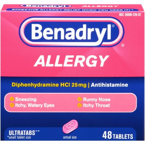 Benadryl Ultratab Tablets