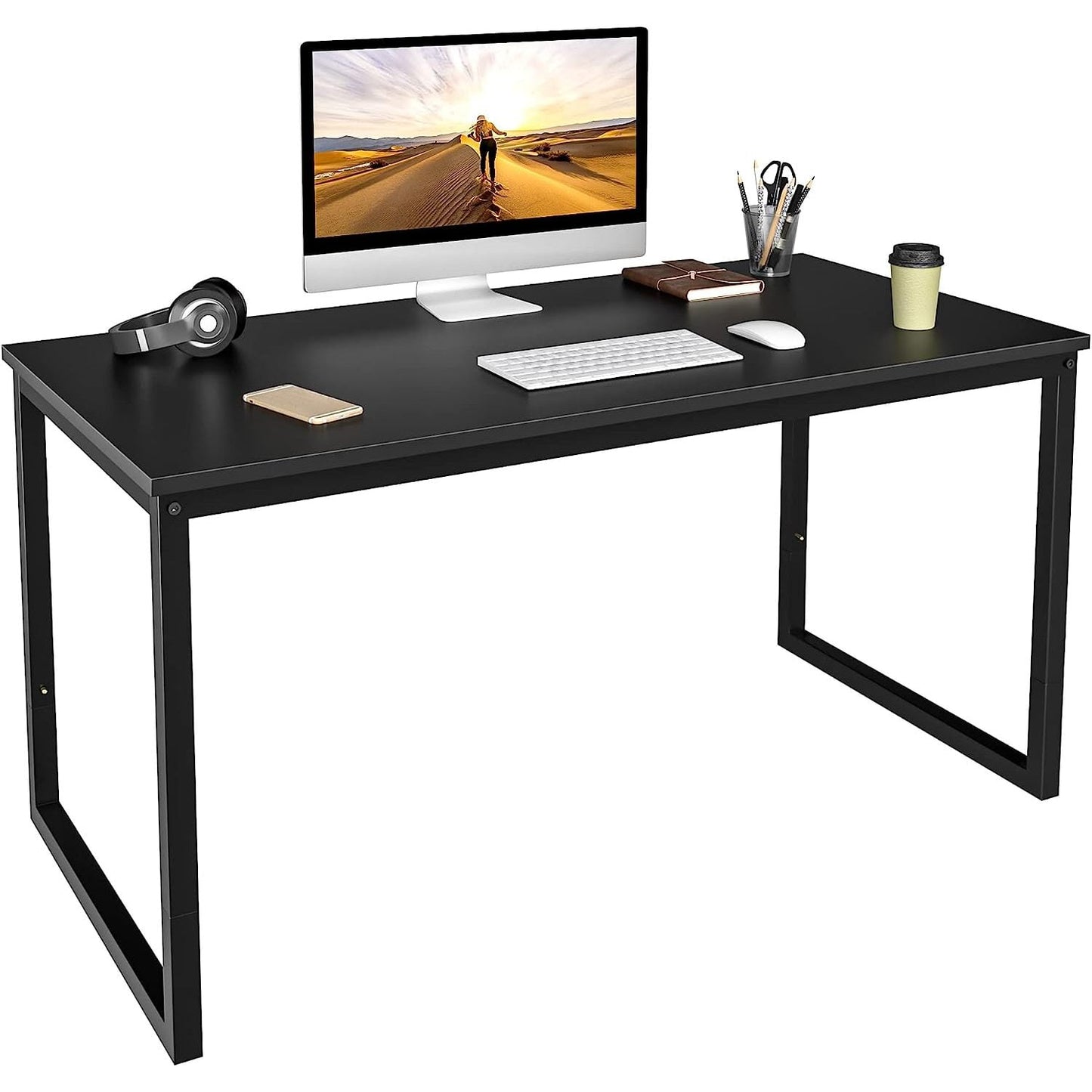 Bilot Computer Desk 47 inch, Home Office Writing Desk, Modern Simple Style Desk PC Laptop Study Student Table (47 inches)