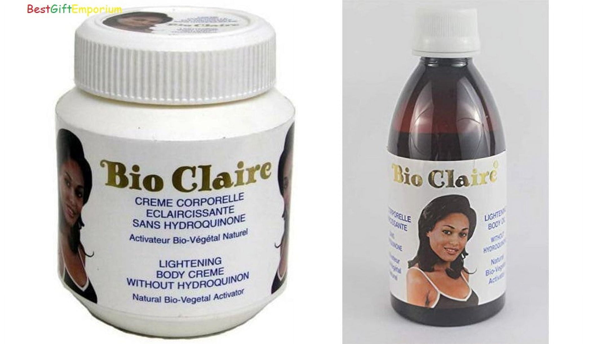 Bio claire Cream 10.8 oz +oil 2oz BestGiftEmporium