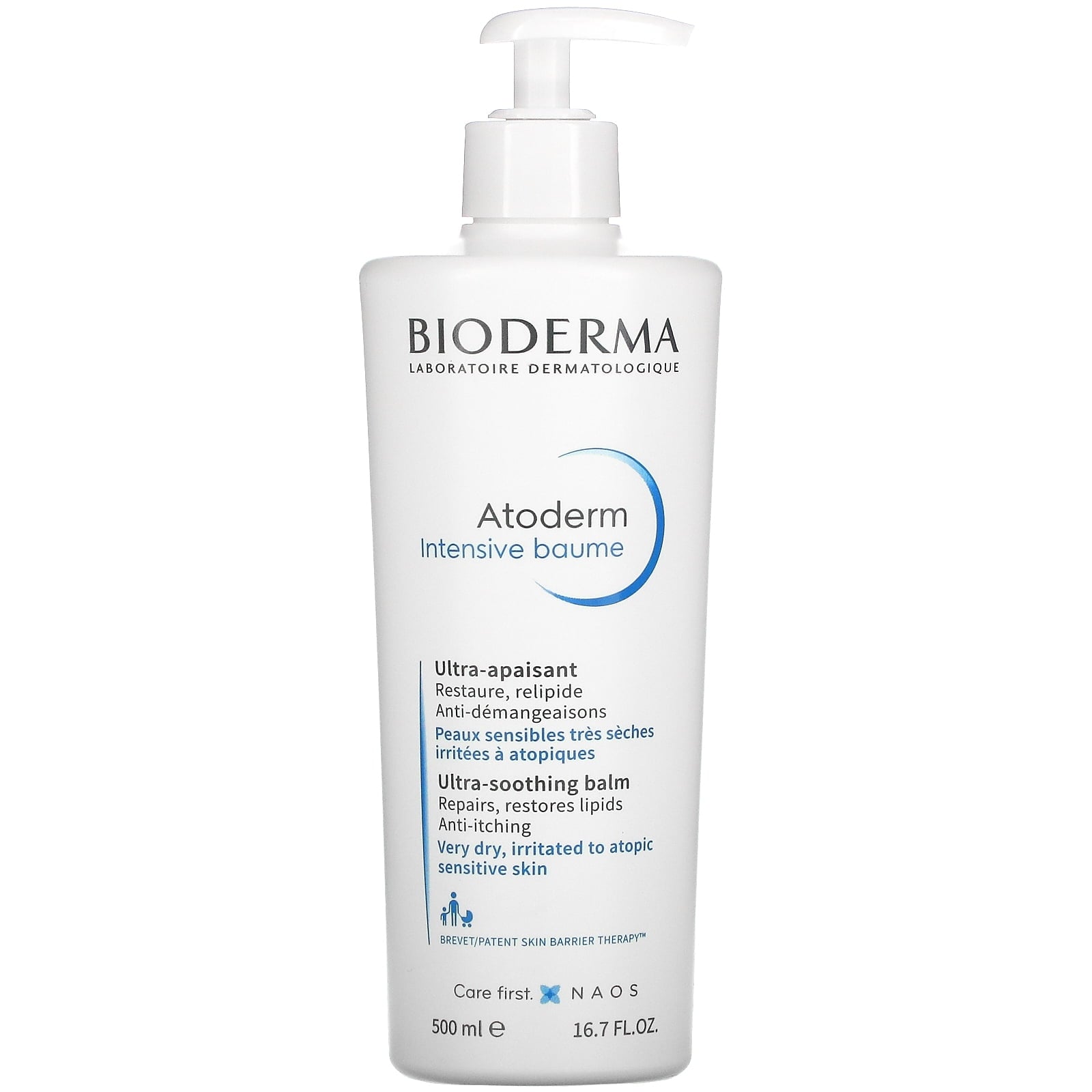 Bioderma - Atoderm, Ultra-Soothing Balm, 16.7 fl oz (500 ml)