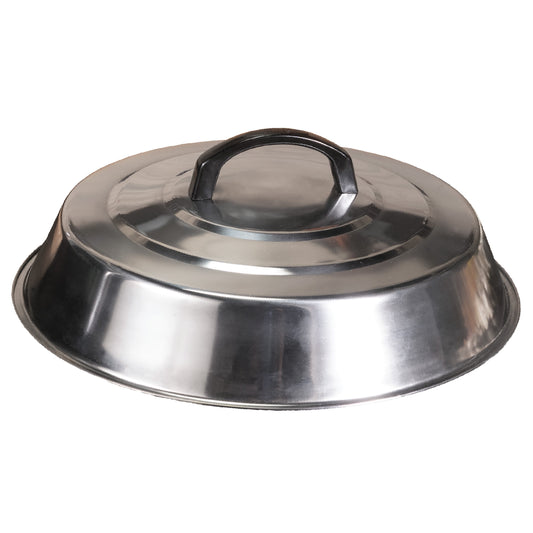 Blackstone 12" Round Basting/Melting/Steaming Cover, Stainless Steel