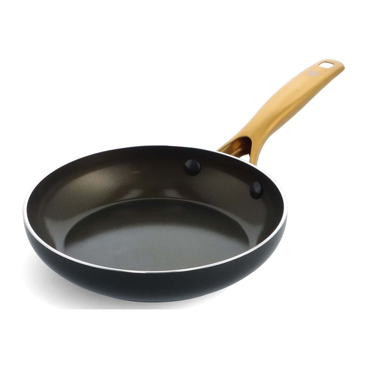 Blue Diamond Gold Fry Pan Skillet, 10"