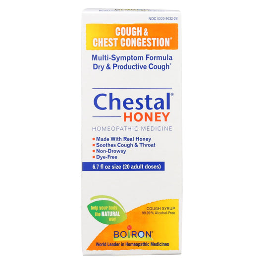 Boiron Chestal Cough & Chest Congestion Honey 6.7 fl oz Pack of 2