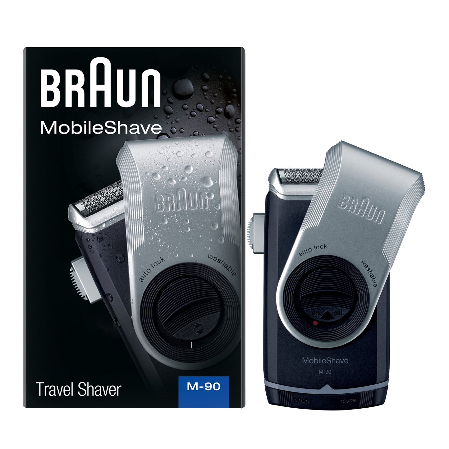 Braun M90 Mens Precision Trimmer Washable Mobile Shaver