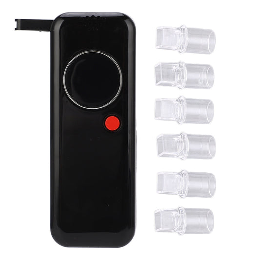 Breath Tester Digital Drunk Meter LCD Display with Audio Alarm for Safety Testing