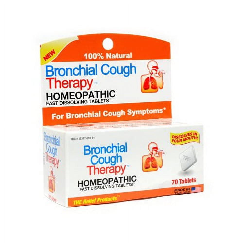 Bronchial Cough Therapy Fast Dissolving Tablets - 70 Ea, 3 Pack