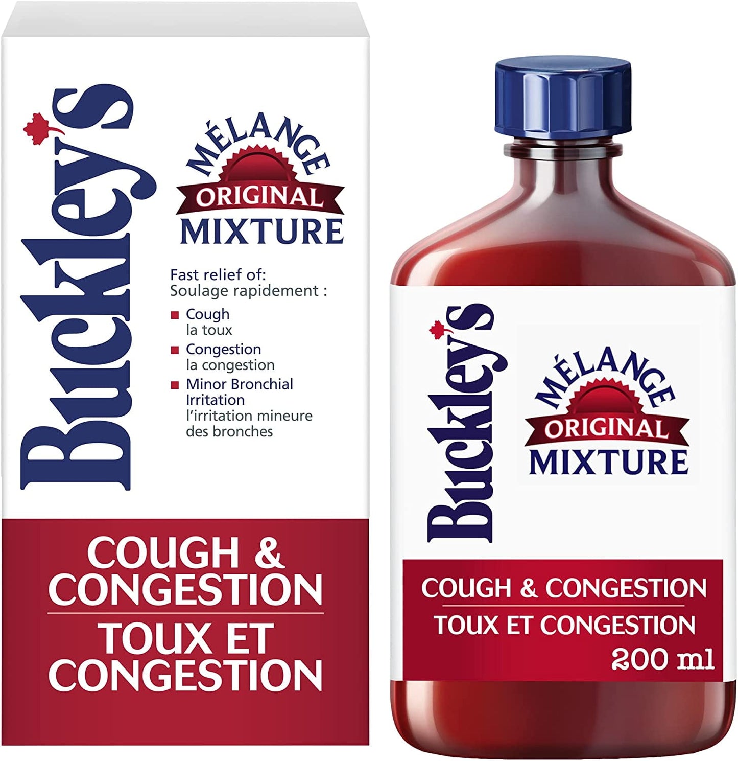 Buckleys Original Cough Congestion Syrup 200 Ml