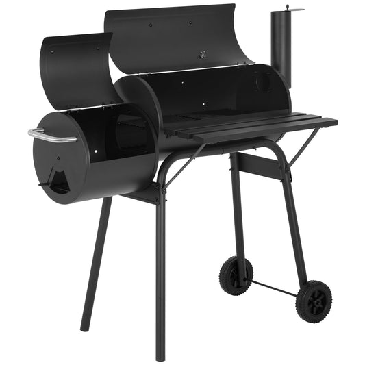 CL.HPAHKL Grill,Outdoor BBQ Grill Smokers Grills BBQ Charcoal Grill Charcoal Barbecue Coal Grill Portable Grill Offset Smoker,for 6-10 People Patio Backyard Camping Picnic BBQ