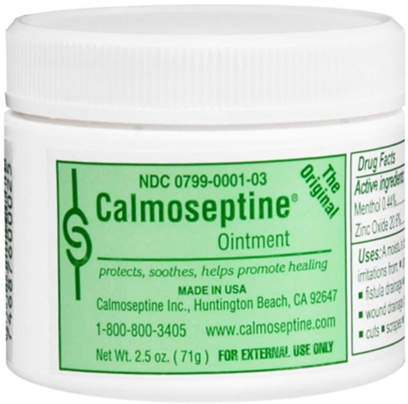 Calmoseptine Ointment 2.50 oz (Pack of 3)