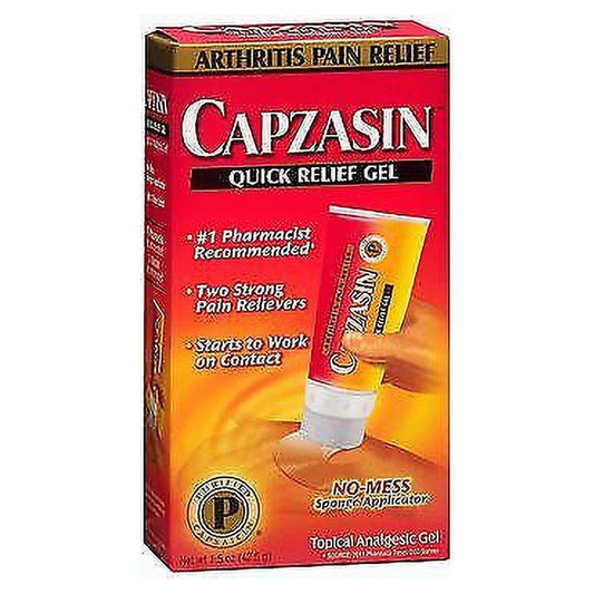 Capzasin Quick Relief Gel 1.50 oz (Pack of 6)