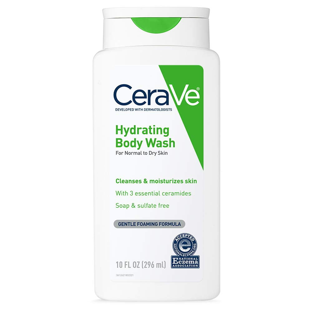 CeraVe Hydrating Body Wash 10 oz (Pack of 2)