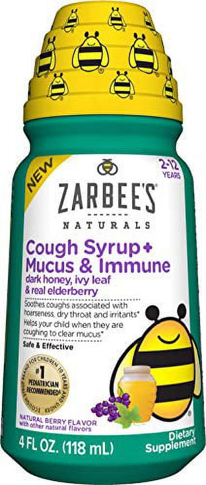 Children's Cough Syrup + Mucus + Immune Daytime 4oz