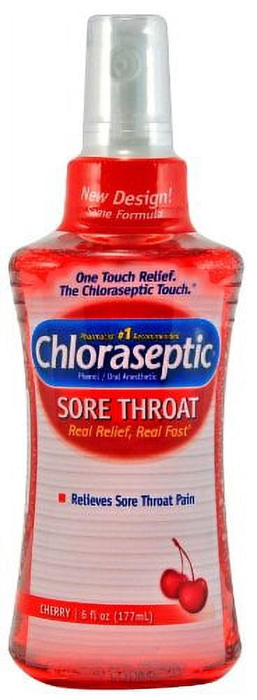 Chloraseptic Sore Throat Spray, Cherry (Pack of 3)