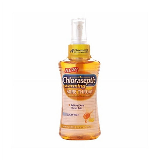 Chloraseptic Warming Sore Throat Spray, Honey Lemon - 6 Oz, 2 Pack