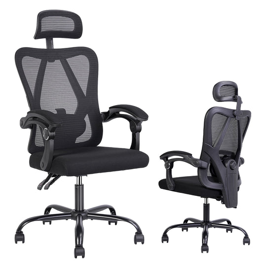 Cocosity Ergonomic High Back Office Chair with Lumbar Support, Black