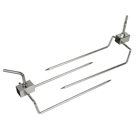 Commercial Bargains Pair of Rotisserie Forks for 3/4" Square Spit Rod Shoulder