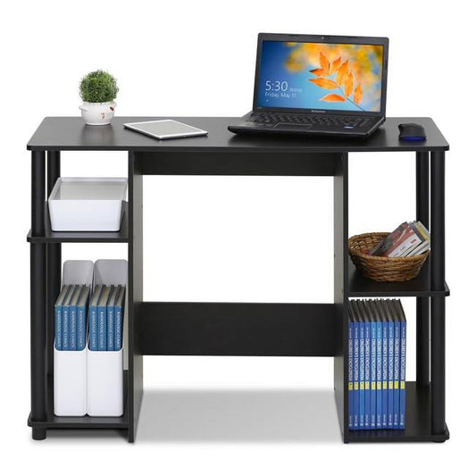 Compact Computer Study Desk, Espresso