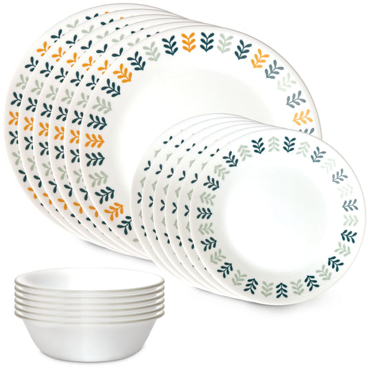 Corelle Anders 18-Piece Dinnerware Set, Service for 6