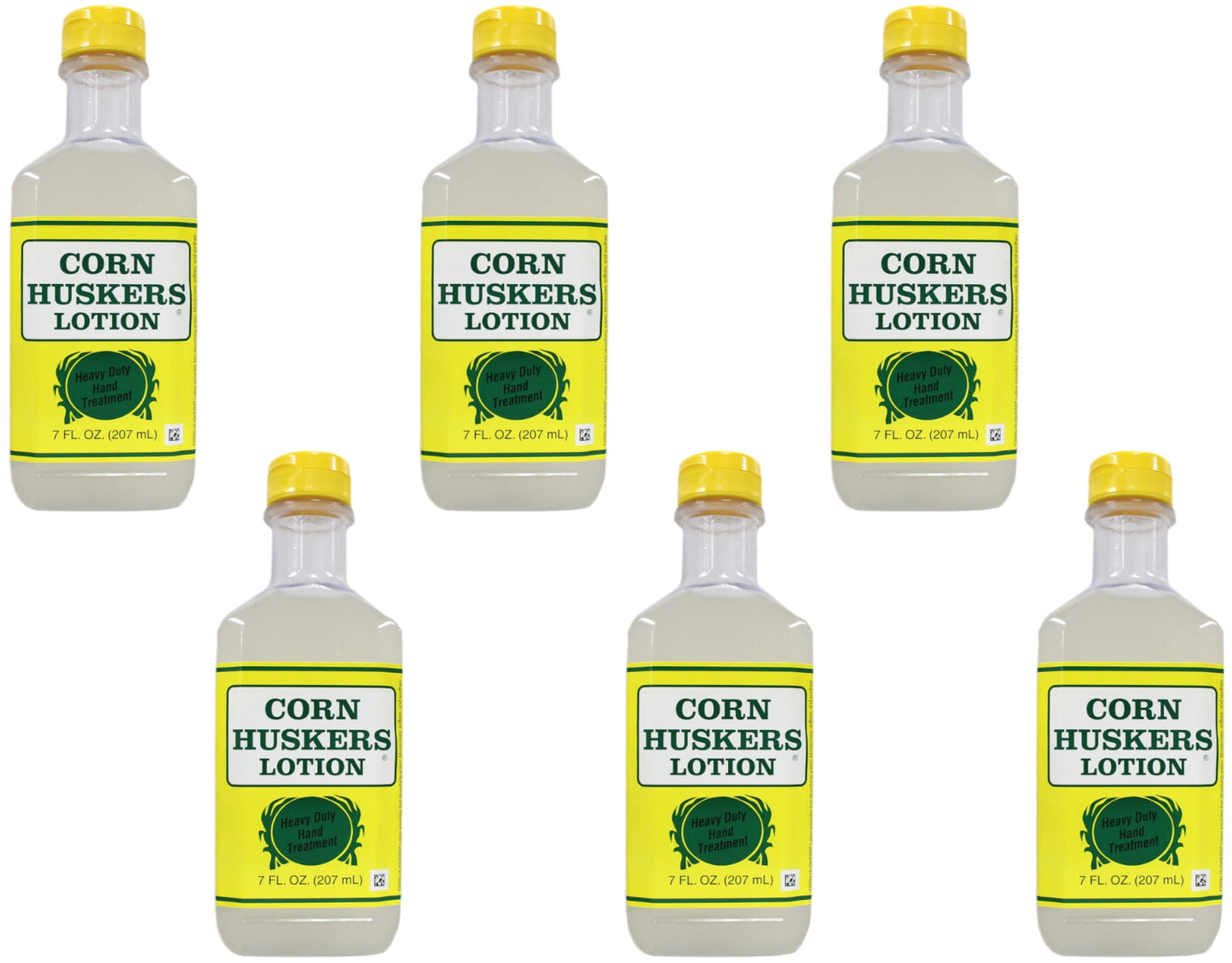 Corn Huskers Lotion Heavy Duty Hand Treatment, Oil-Free, 7 oz, 6 Pack